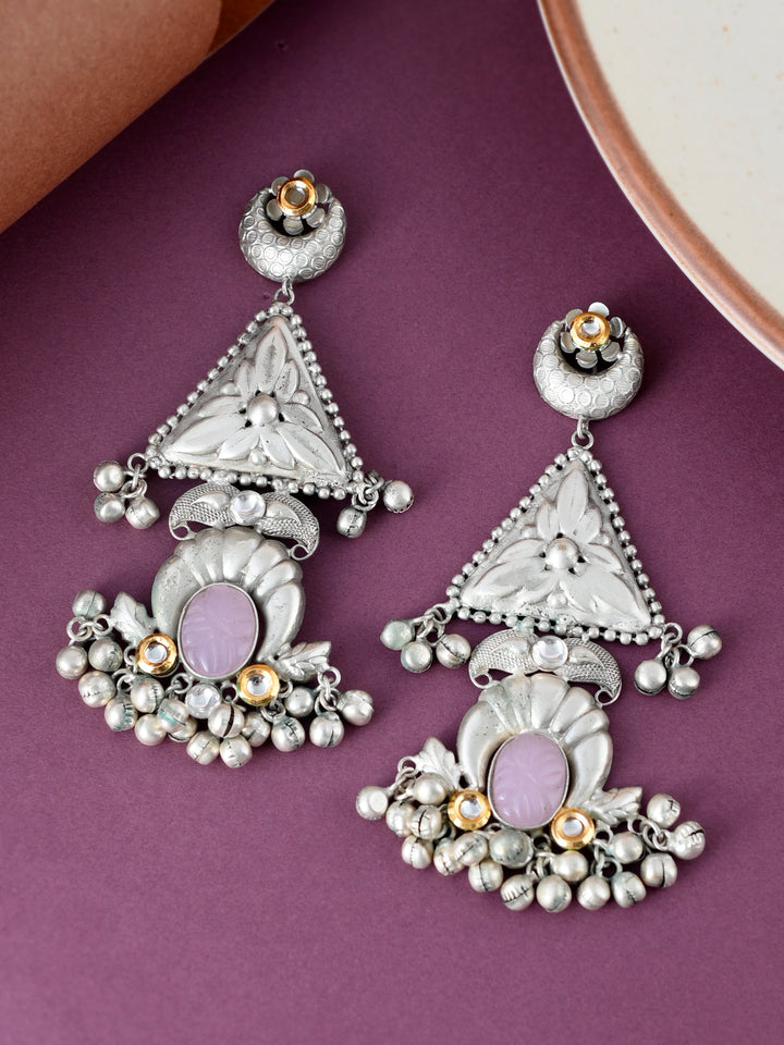 Designer Hancrafted Stone Earring
