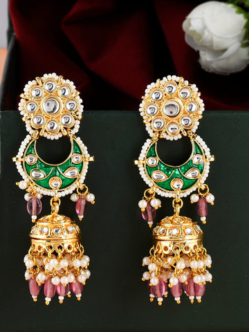 Shop Gold Plated & Artificial Earrings Online | Dastoor Jewels – DASTOOR