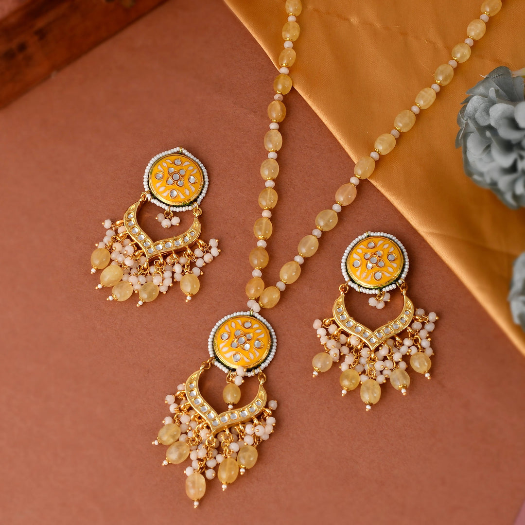 Coral Couture Kundan Collection Set