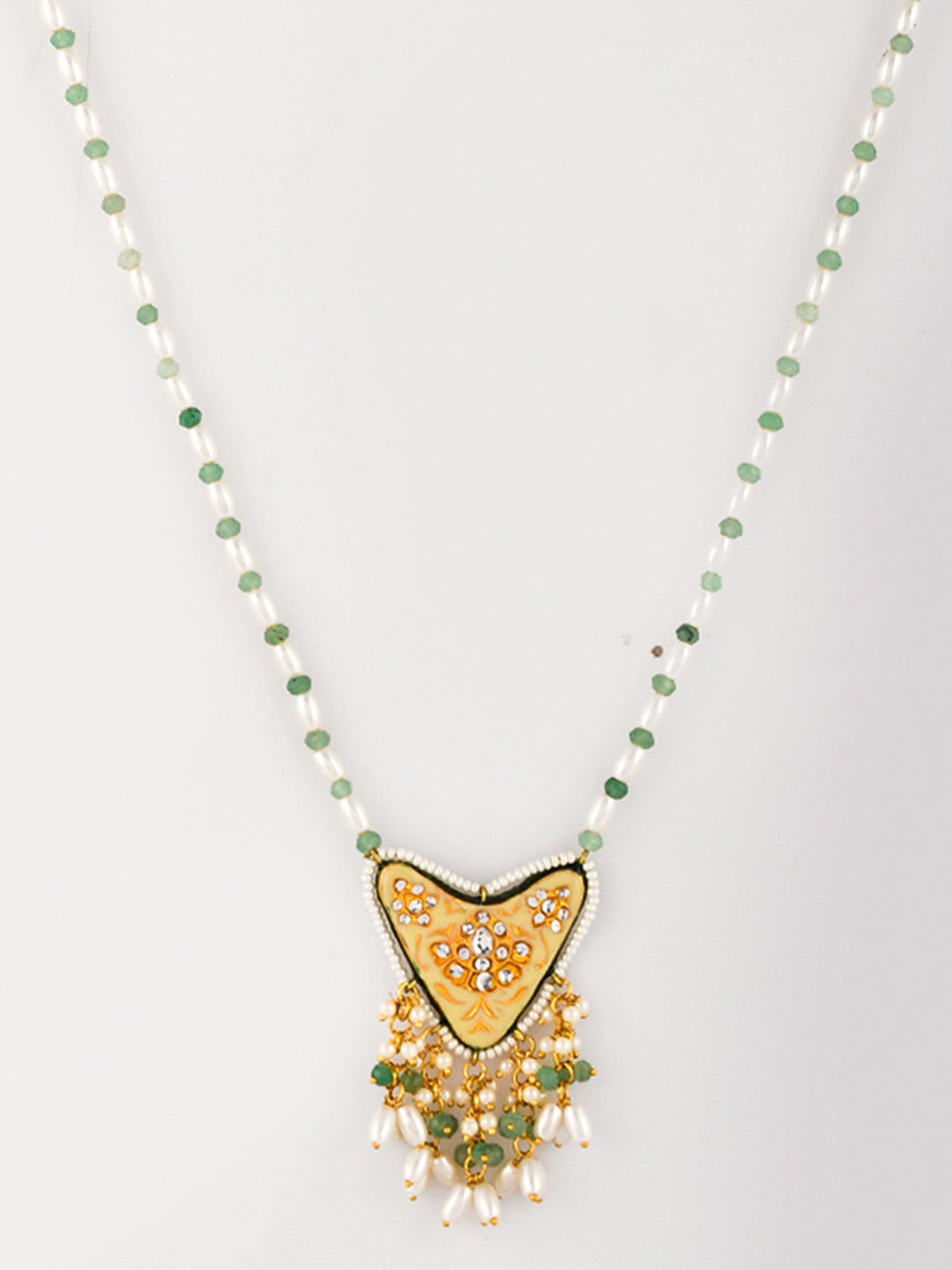 Gilded Glamour Kundan Necklace Set