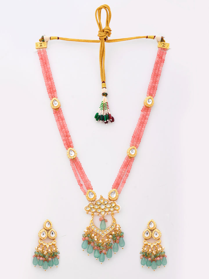Gemstone Gala Chokers Necklace Set