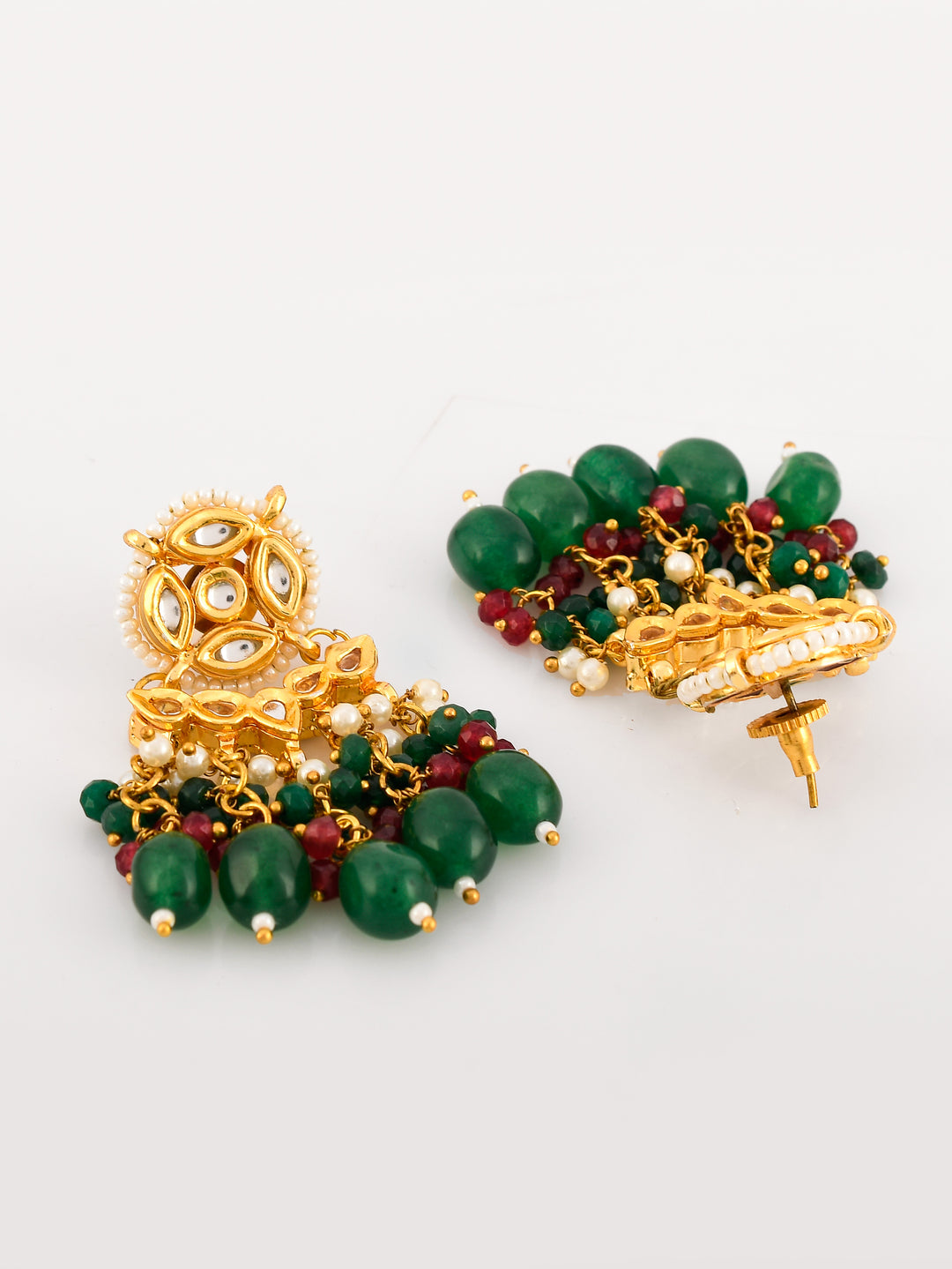 Enchanted Green Gem Necklace Set