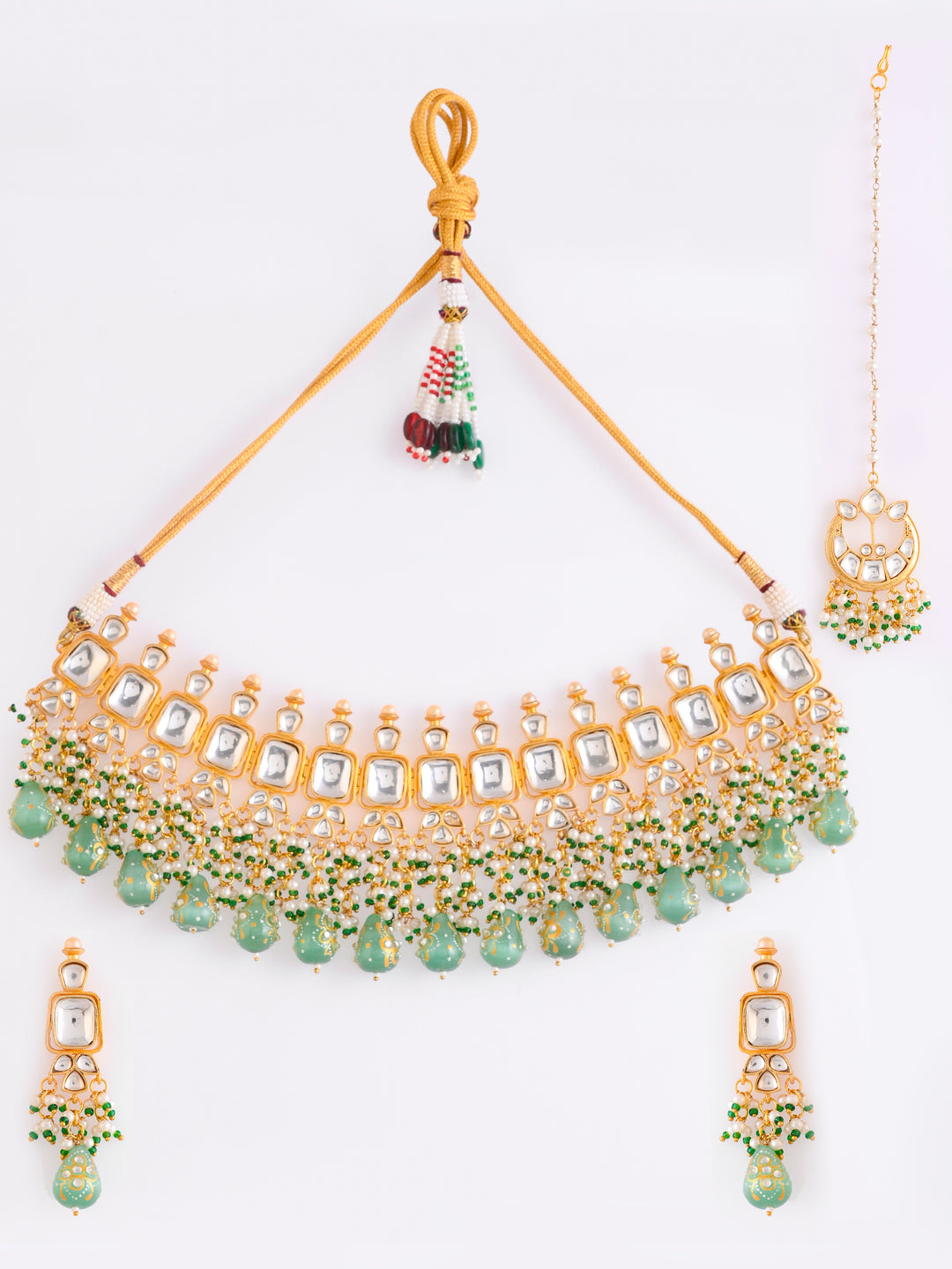 Designer Jadau Kundan Partywear Necklace
