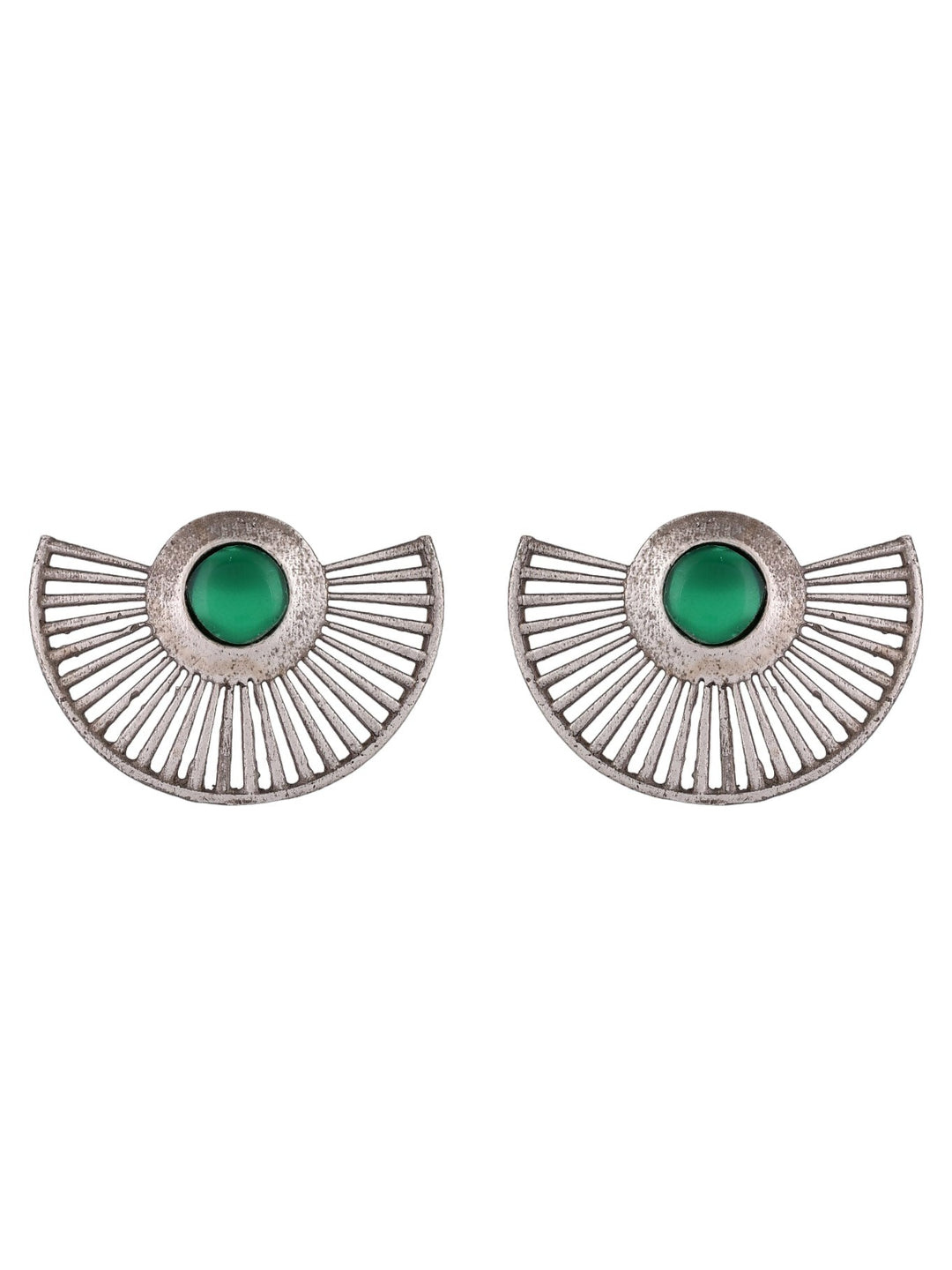 Green Glamour Earring