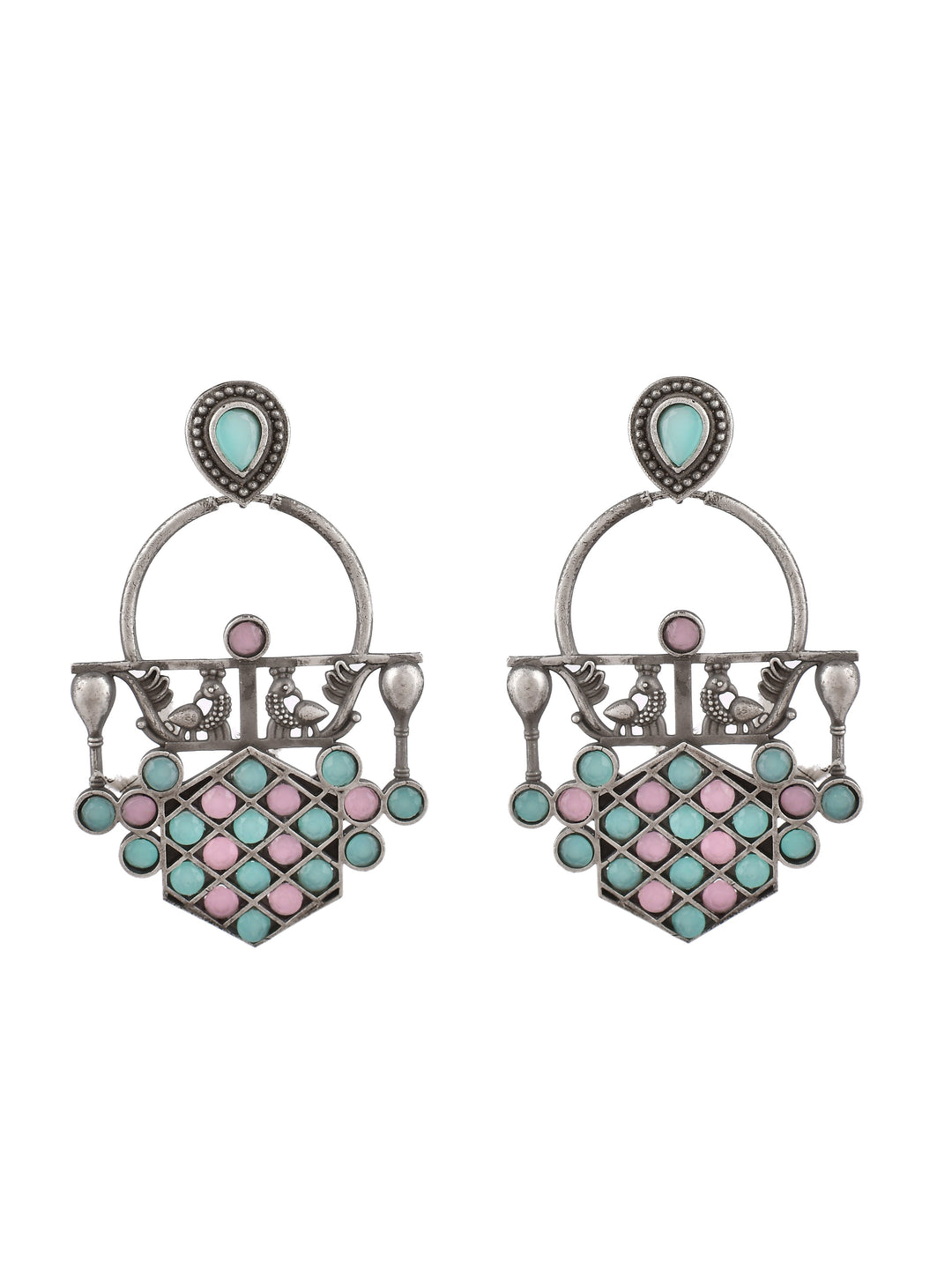 Candy Pink Charm Earring