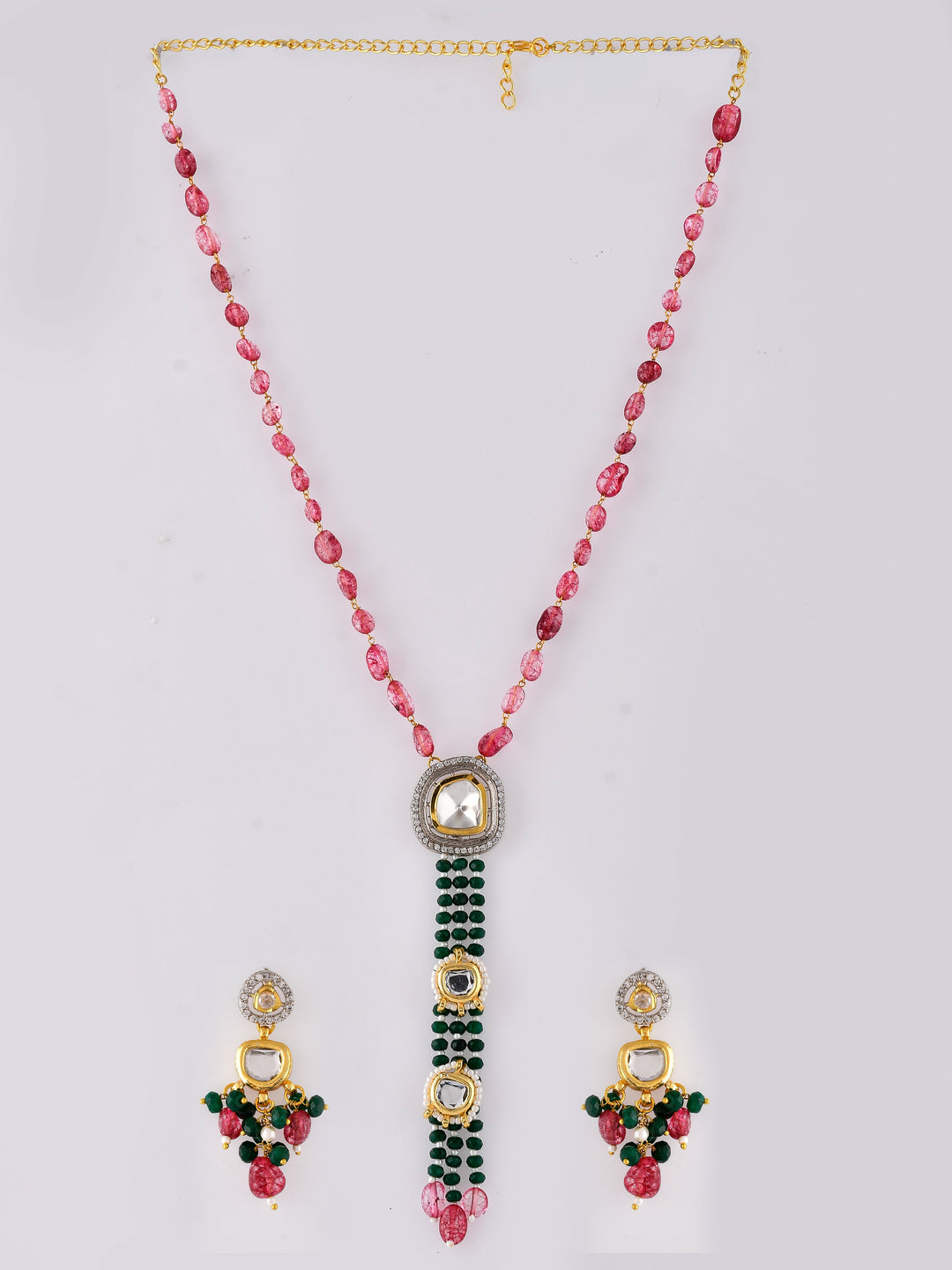 Polki Kundan Designer Necklace