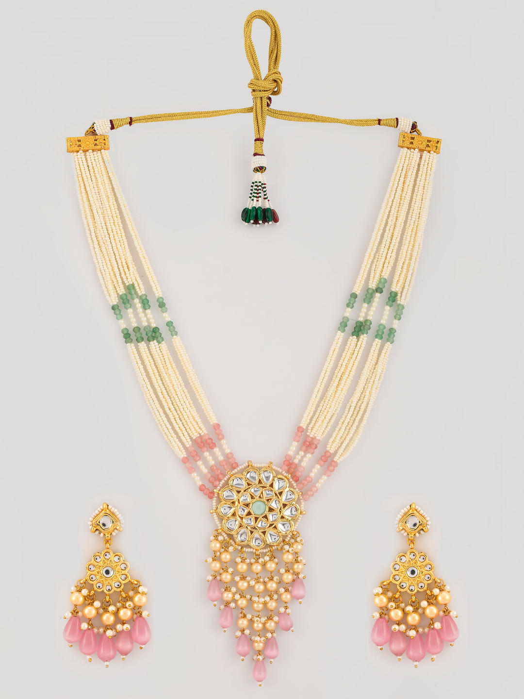 Dastoor Royal Kundan Elegance Necklace Set