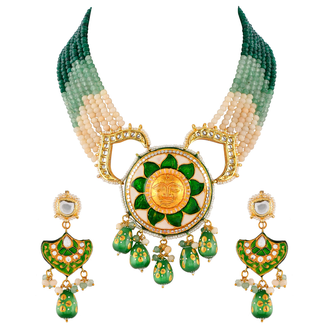 Truly Royal Whole Beautiful Choker Necklace Set