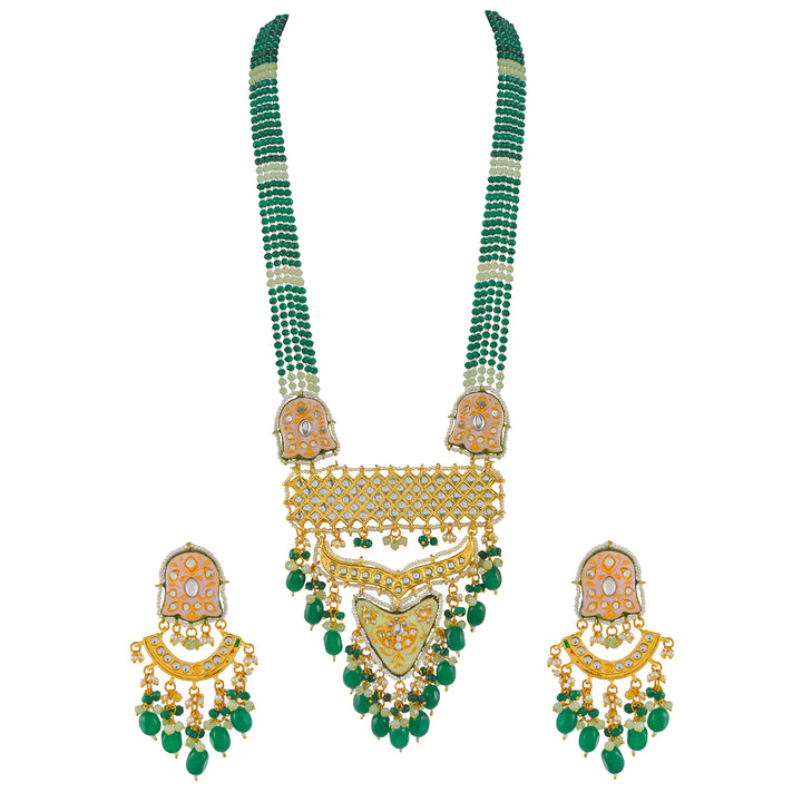 Dastoor Kundan Necklace Set