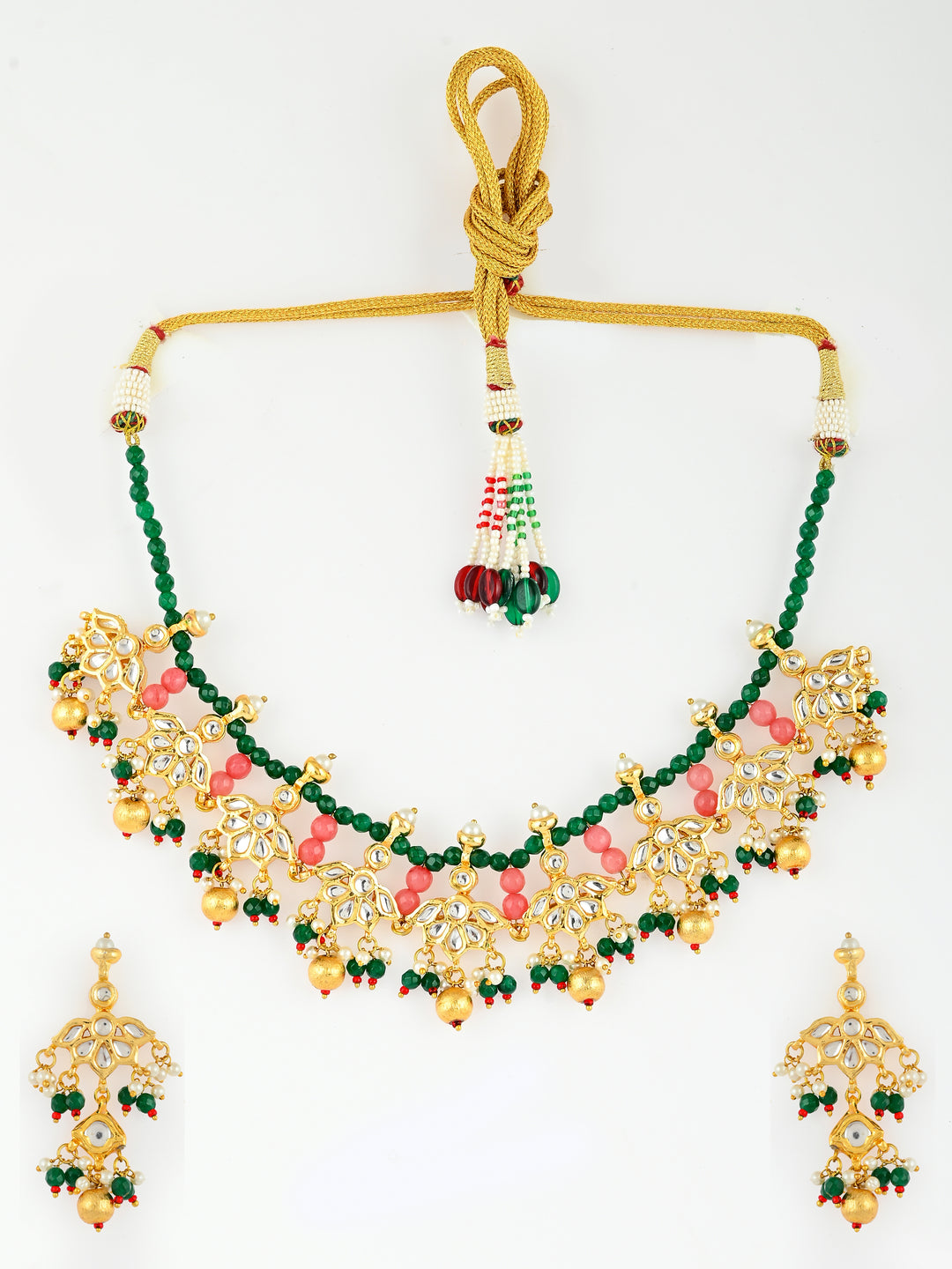 Dastoor Kundan Choker Necklace Set